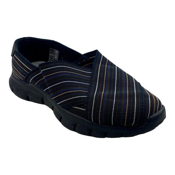 Bernie Mev Women's Multicolored Striped Fabric Flats EU 36 - Picture 1 of 14